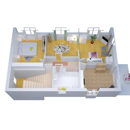 Le Bananier Sur Le Avec Terrasse Et Parking Prive Le Chenit